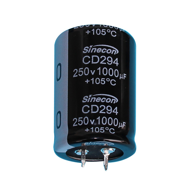 CD294 صغير الحجم ، مكثف كهربائي من الألومنيوم المسبق للتسرب
